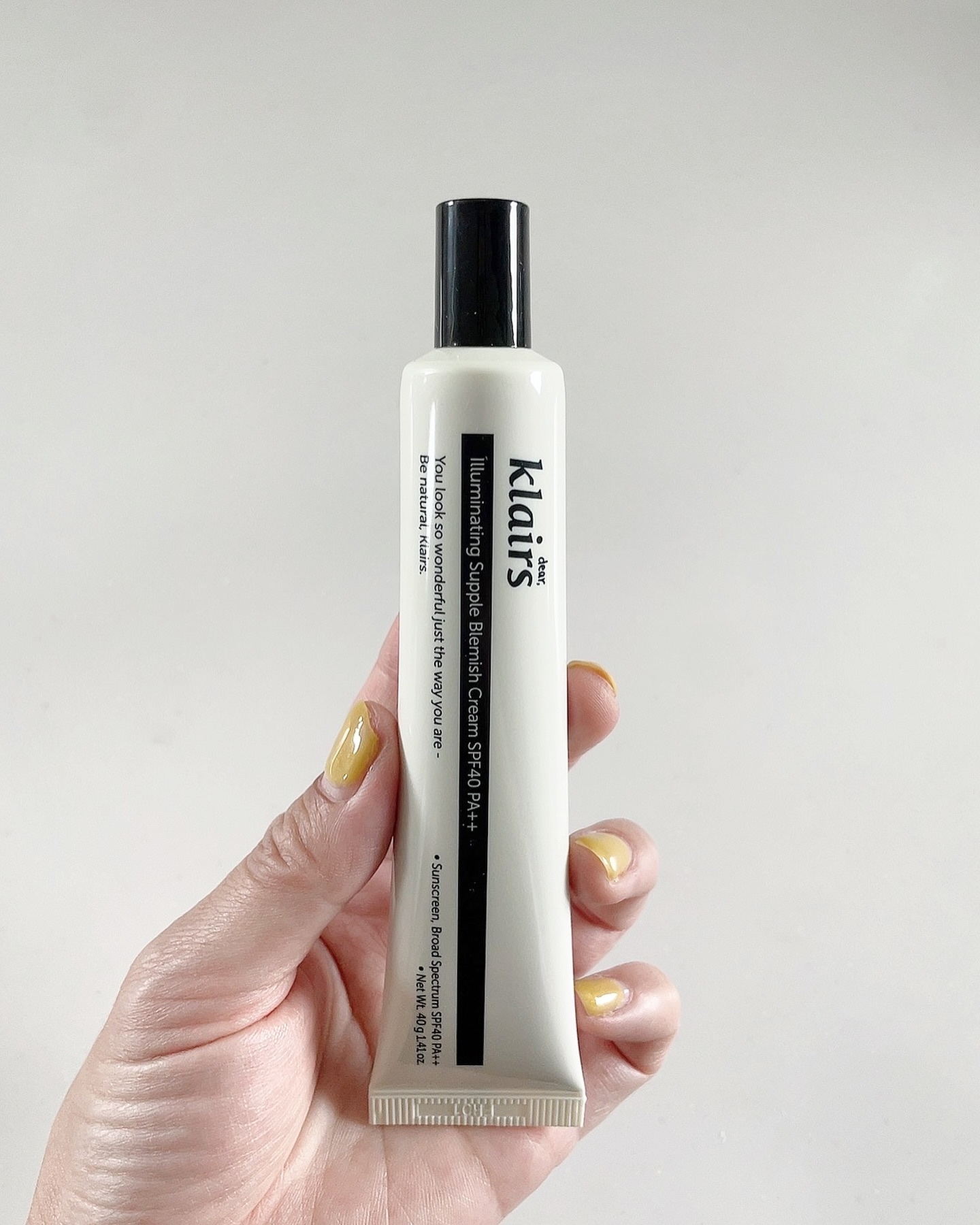 イルミネーティングサプルブレミッシュクリーム(40ml)/Klairs/化粧下地を使ったクチコミ（2枚目）