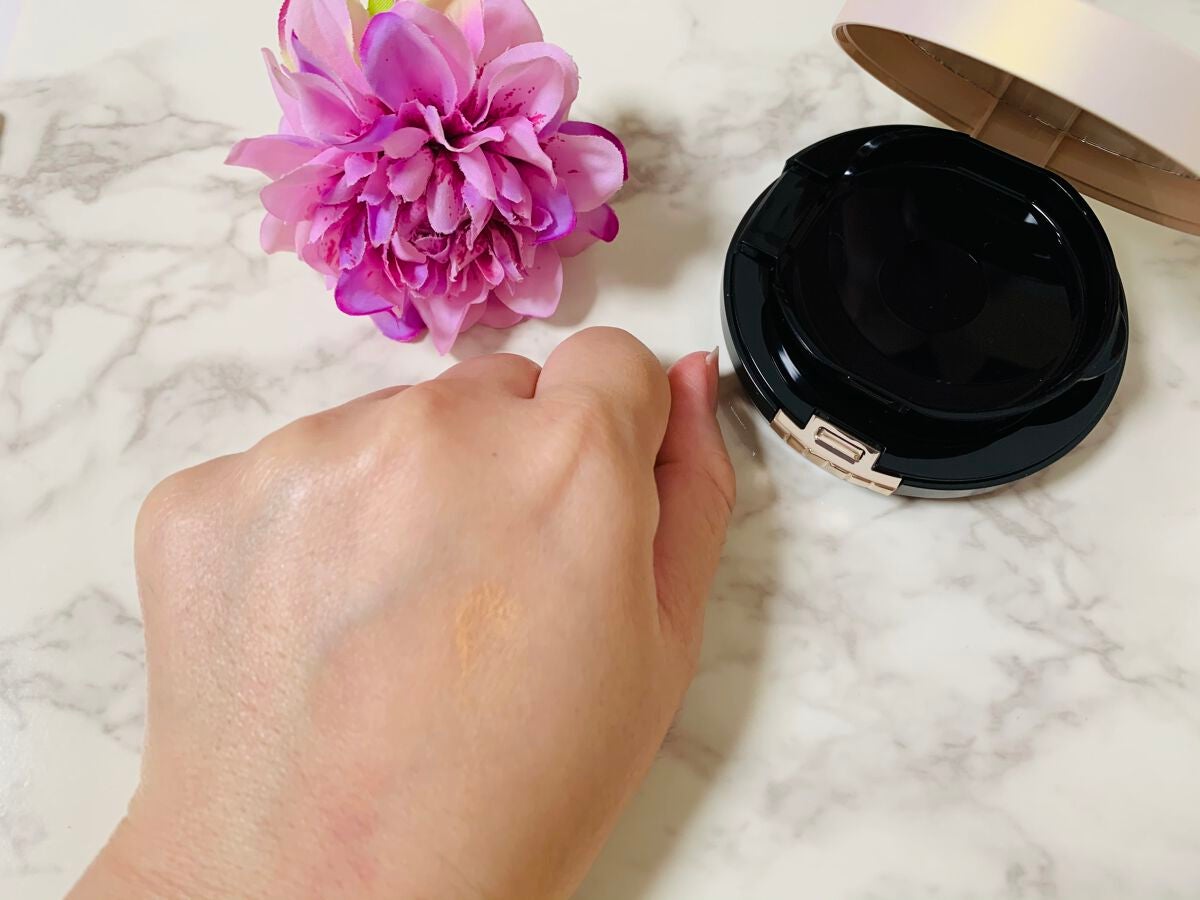 ドラマティッククッションジェリー/マキアージュ/クッションファンデーションを使ったクチコミ(4枚目)