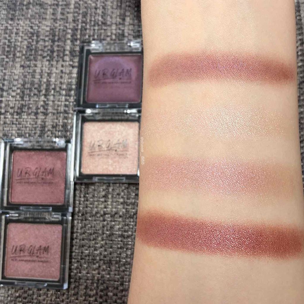 UR GLAM　POWDER EYESHADOW/U R GLAM/単色アイシャドウを使ったクチコミ（1枚目）