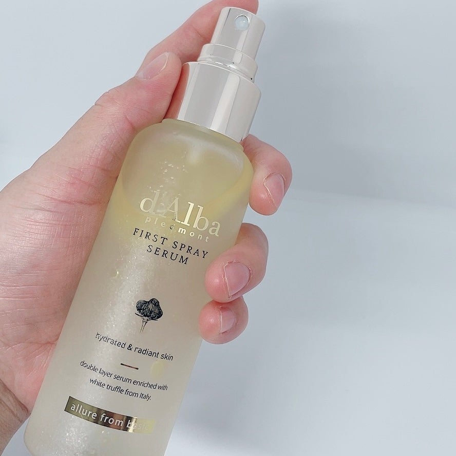 ダルバ ホワイトトリュフファーストスプレーセラム/ダルバ/ミスト状化粧水を使ったクチコミ(9枚目)