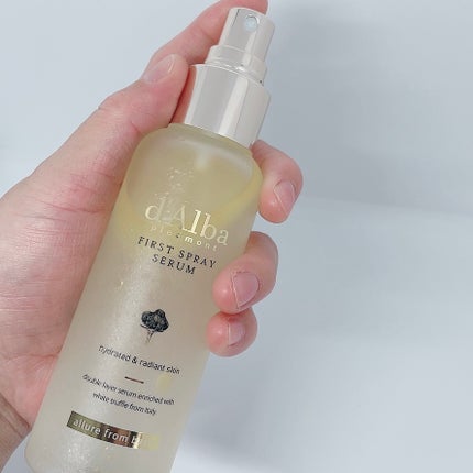 ダルバ ホワイトトリュフファーストスプレーセラム/ダルバ/ミスト状化粧水を使ったクチコミ(9枚目)
