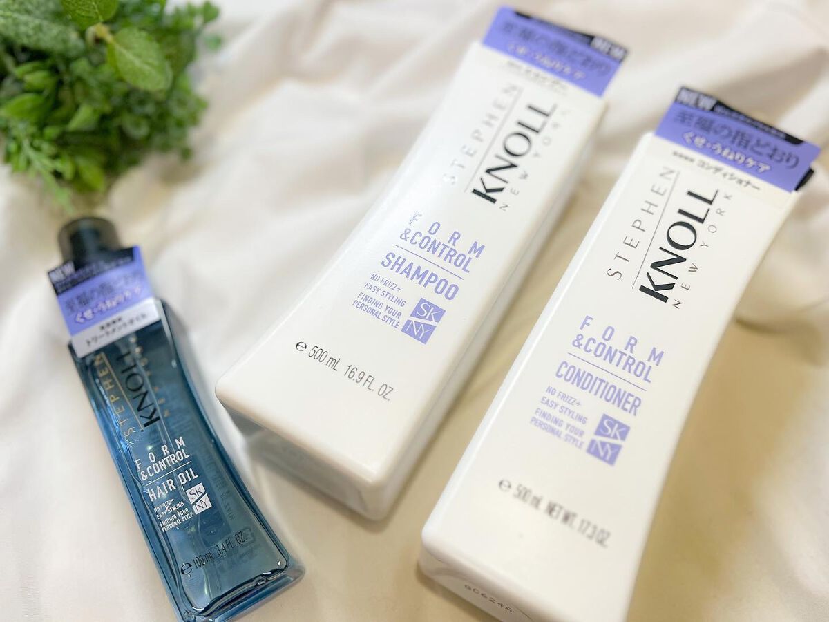 フォルムコントロール シャンプー／コンディショナー/スティーブンノル ニューヨーク/市販シャンプーを使ったクチコミ（1枚目）
