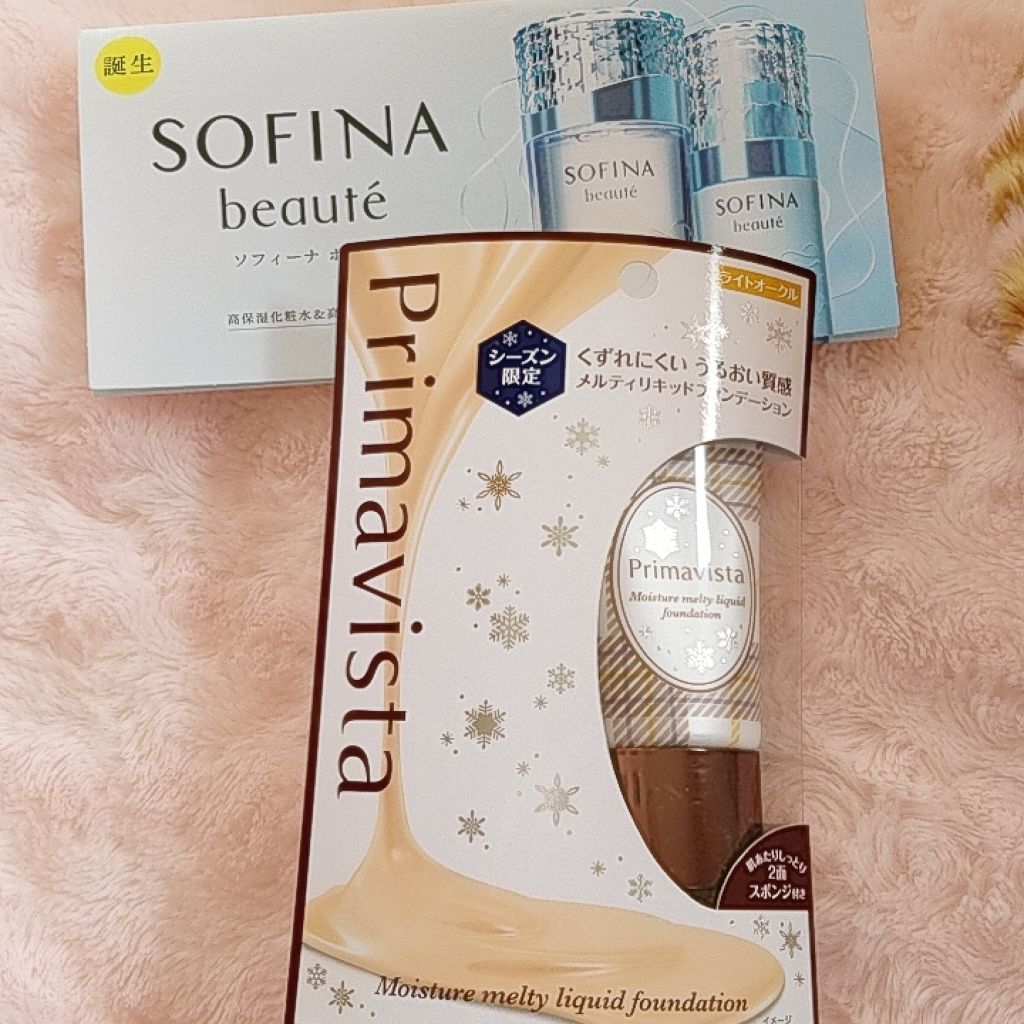 くずれにくい うるおい質感 メルティリキッドファンデーション/プリマヴィスタ/リキッドファンデーションを使ったクチコミ（1枚目）