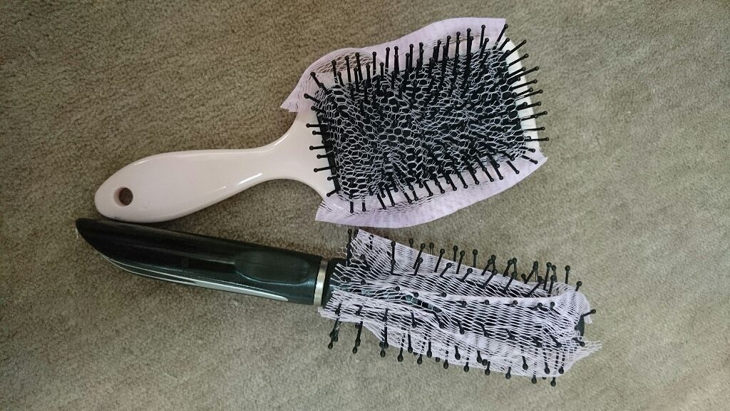 ブラシケアネット/DAISO/ヘアケアグッズを使ったクチコミ(3枚目)