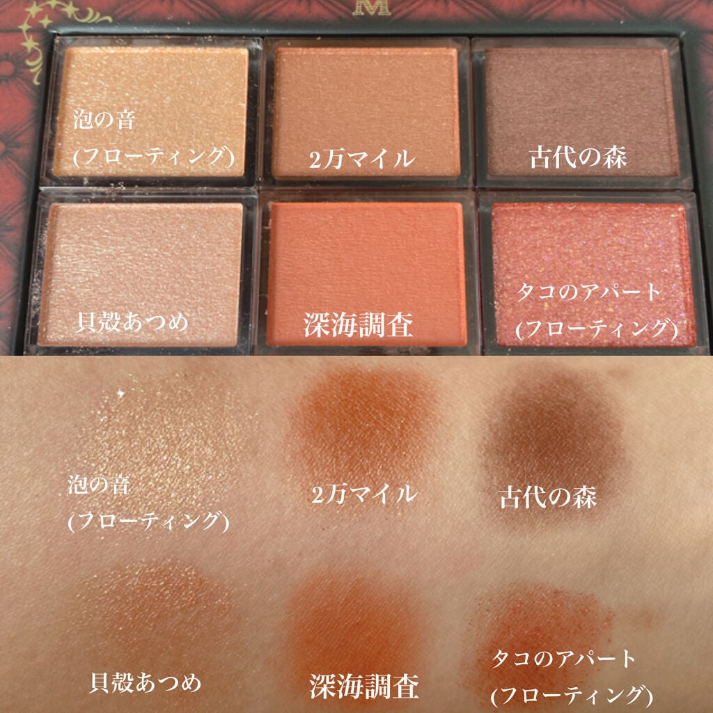 ナイストゥミーチュートランク/MAJOLICA MAJORCA/アイシャドウパレットを使ったクチコミ(2枚目)