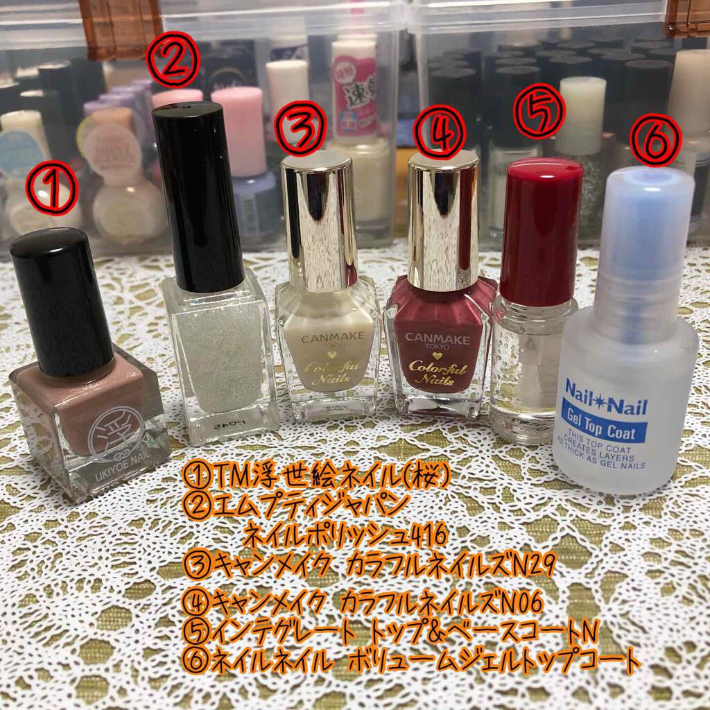 カラフルネイルズ/キャンメイク/マニキュアを使ったクチコミ(3枚目)