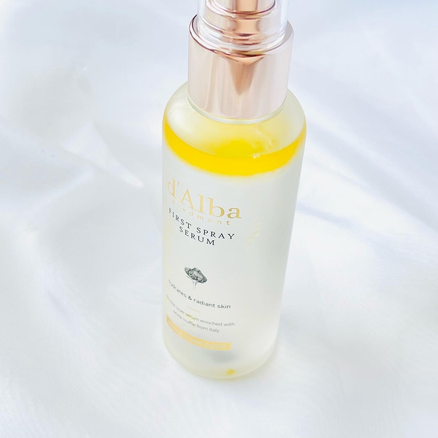 ダルバ ホワイトトリュフファーストスプレーセラム/ダルバ/ミスト状化粧水を使ったクチコミ(3枚目)