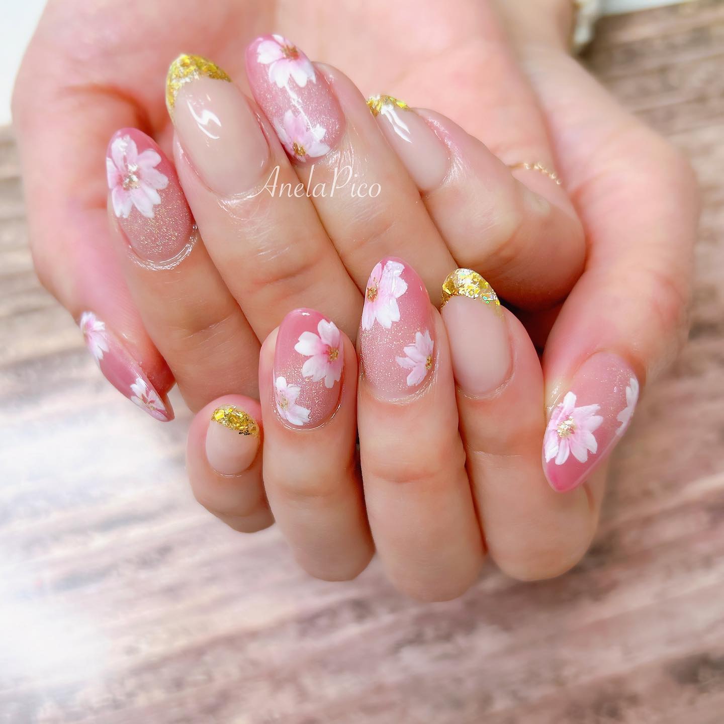 #ネイル,#純国産ジェルネイル,#ジェルネイル,#春ネイル,#さくらネイル,#桜ネイルのネイルデザイン