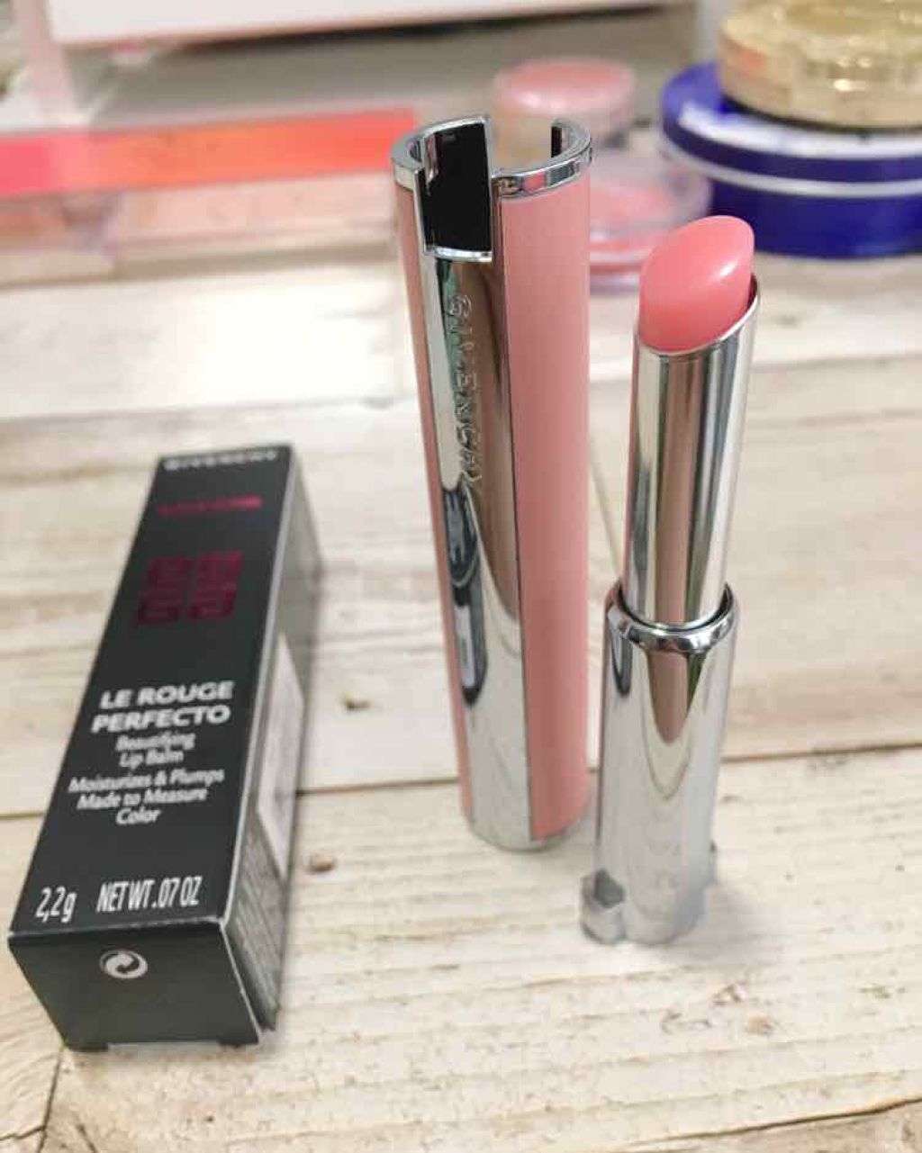 ルージュ・パーフェクト/GIVENCHY/リップケアを使ったクチコミ(1枚目)