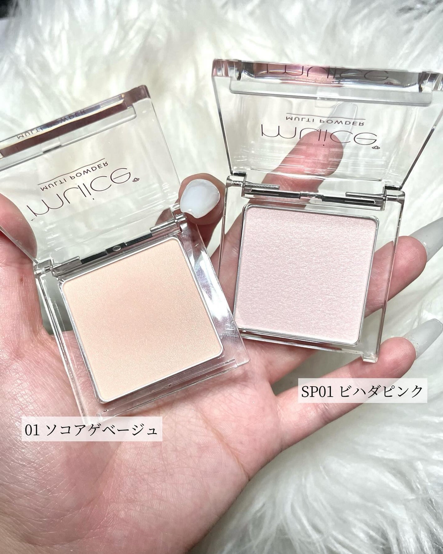 スポットメンテパウダー/muice/プレストパウダーを使ったクチコミ(4枚目)