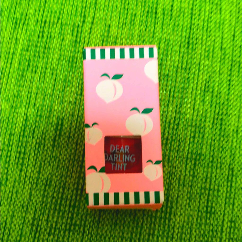 ディアダーリン ウォータージェルティント （アイスティント）/ETUDE/口紅を使ったクチコミ（1枚目）