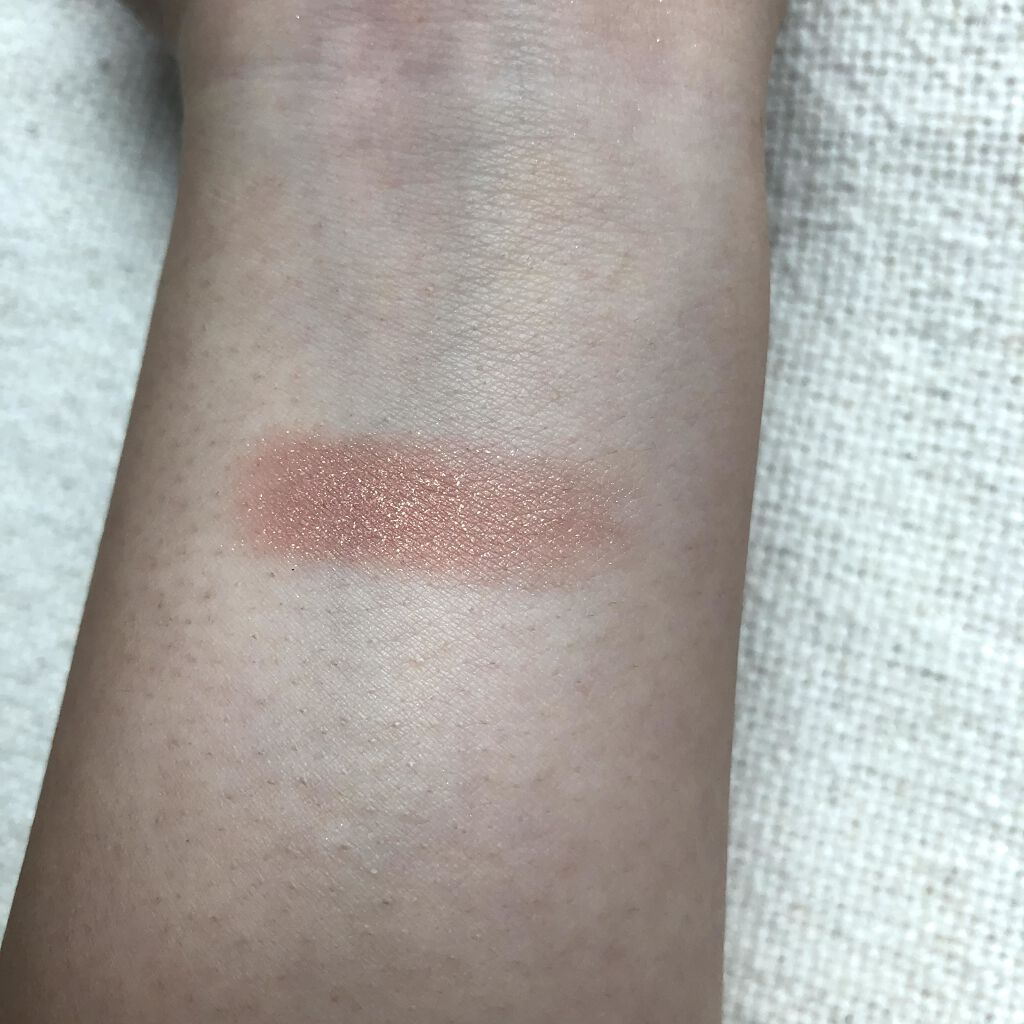 single eye color se-04 サーモンピンク/la peau de gem./単色アイシャドウを使ったクチコミ（3枚目）