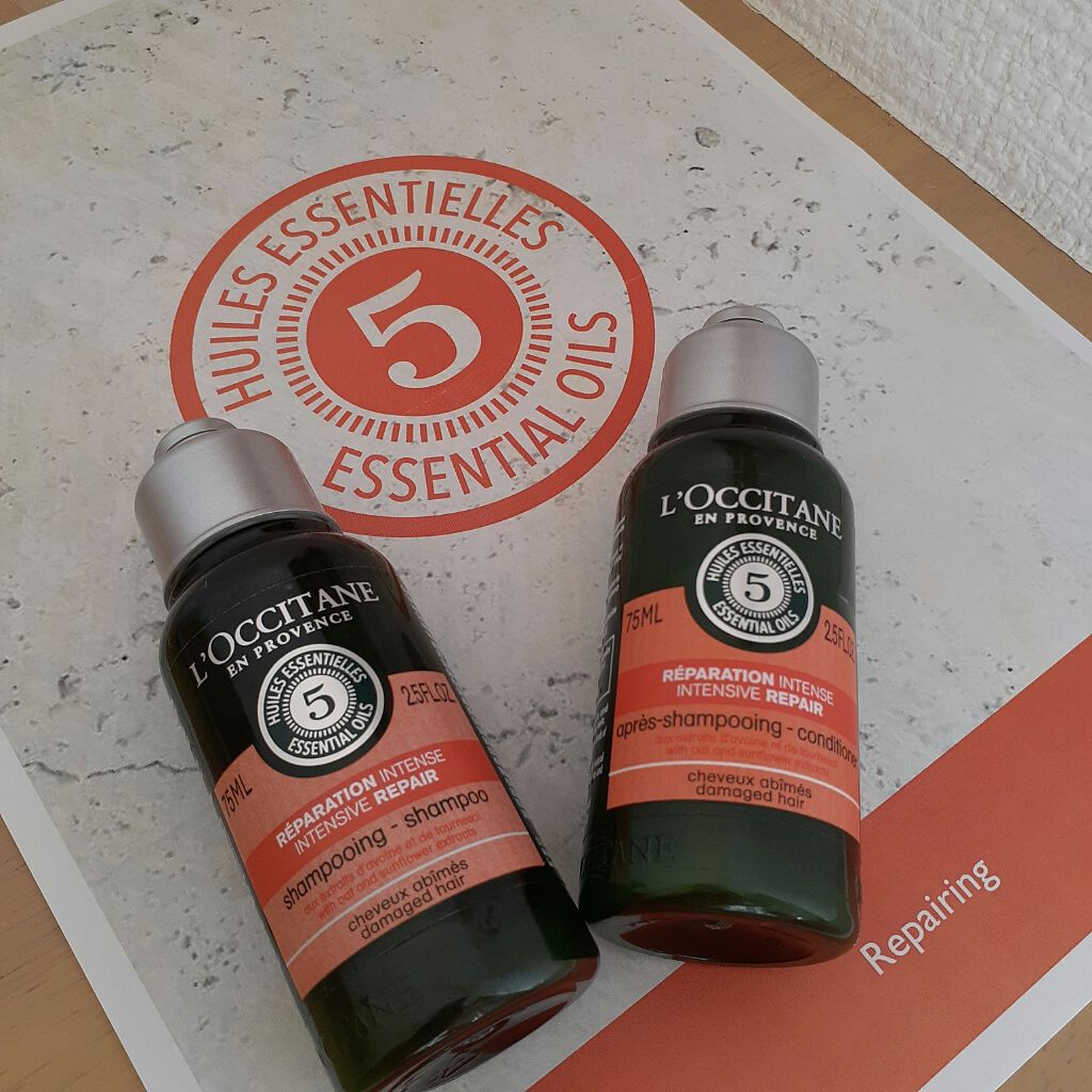 ファイブハーブスリペアリングシャンプー／コンディショナー/L'OCCITANE/シャンプー・コンディショナーを使ったクチコミ（1枚目）