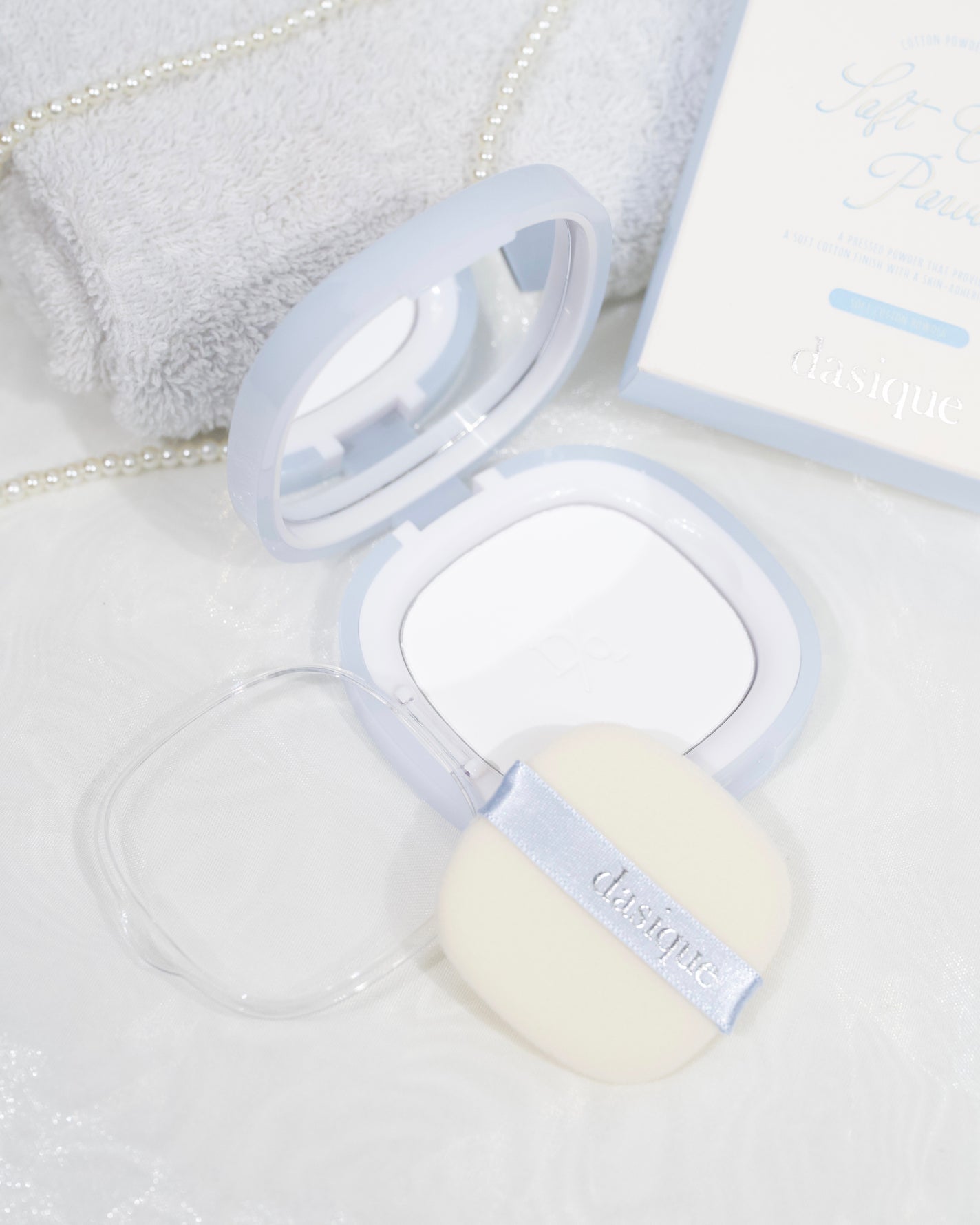 ソフトコットンパウダー/dasique/プレストパウダーを使ったクチコミ(4枚目)