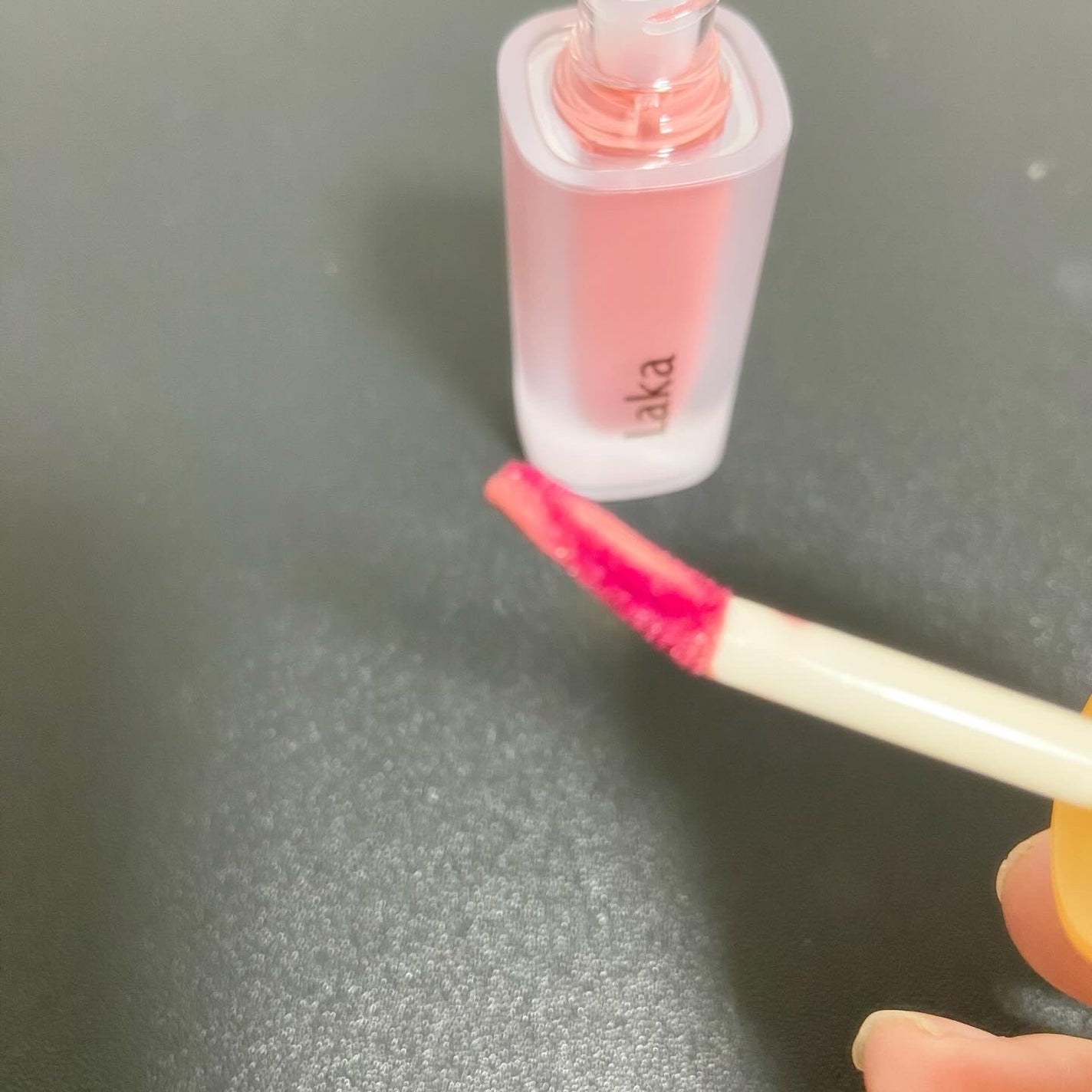 フルーティーグラムティント/Laka/リップティントを使ったクチコミ(3枚目)