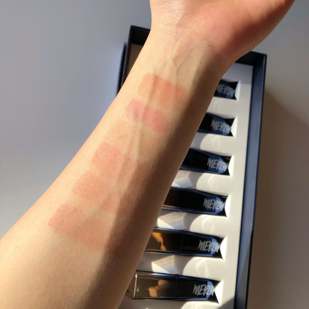 ザ ファースト ベルベット ティント シーズン3/MERZY/リップティントを使ったクチコミ(3枚目)