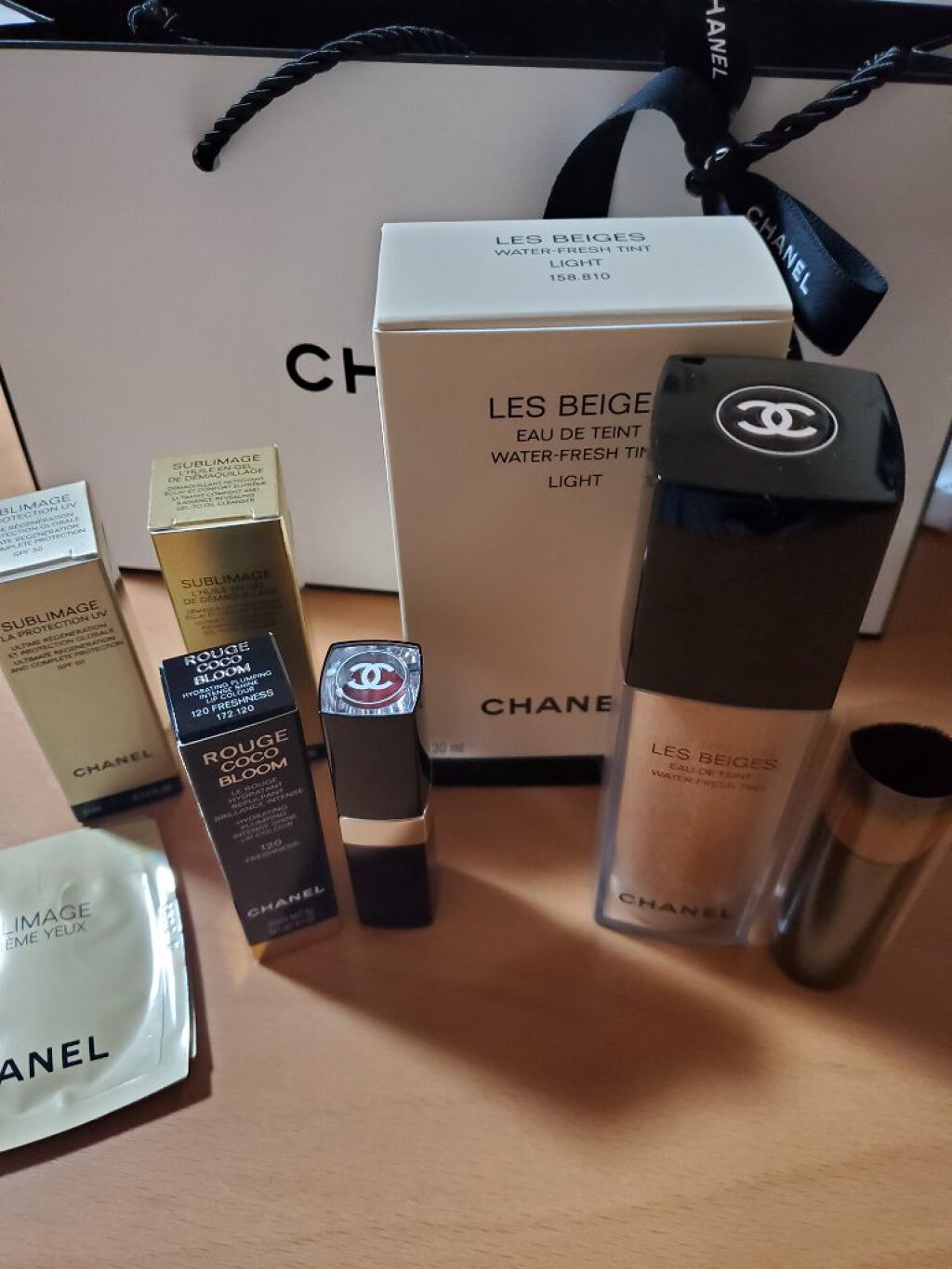 ルージュ ココ ブルーム  120 フレッシュネス/CHANEL/口紅を使ったクチコミ（1枚目）