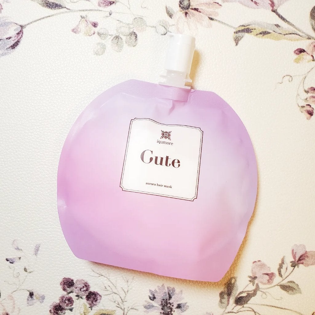 イクモアキュートオーロラヘアマスク/iqumore/ヘアマスク・ヘアパックを使ったクチコミ(1枚目)
