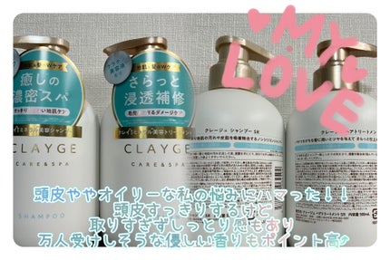 シャンプー/トリートメント SR/CLAYGE/市販シャンプーを使ったクチコミ(3枚目)