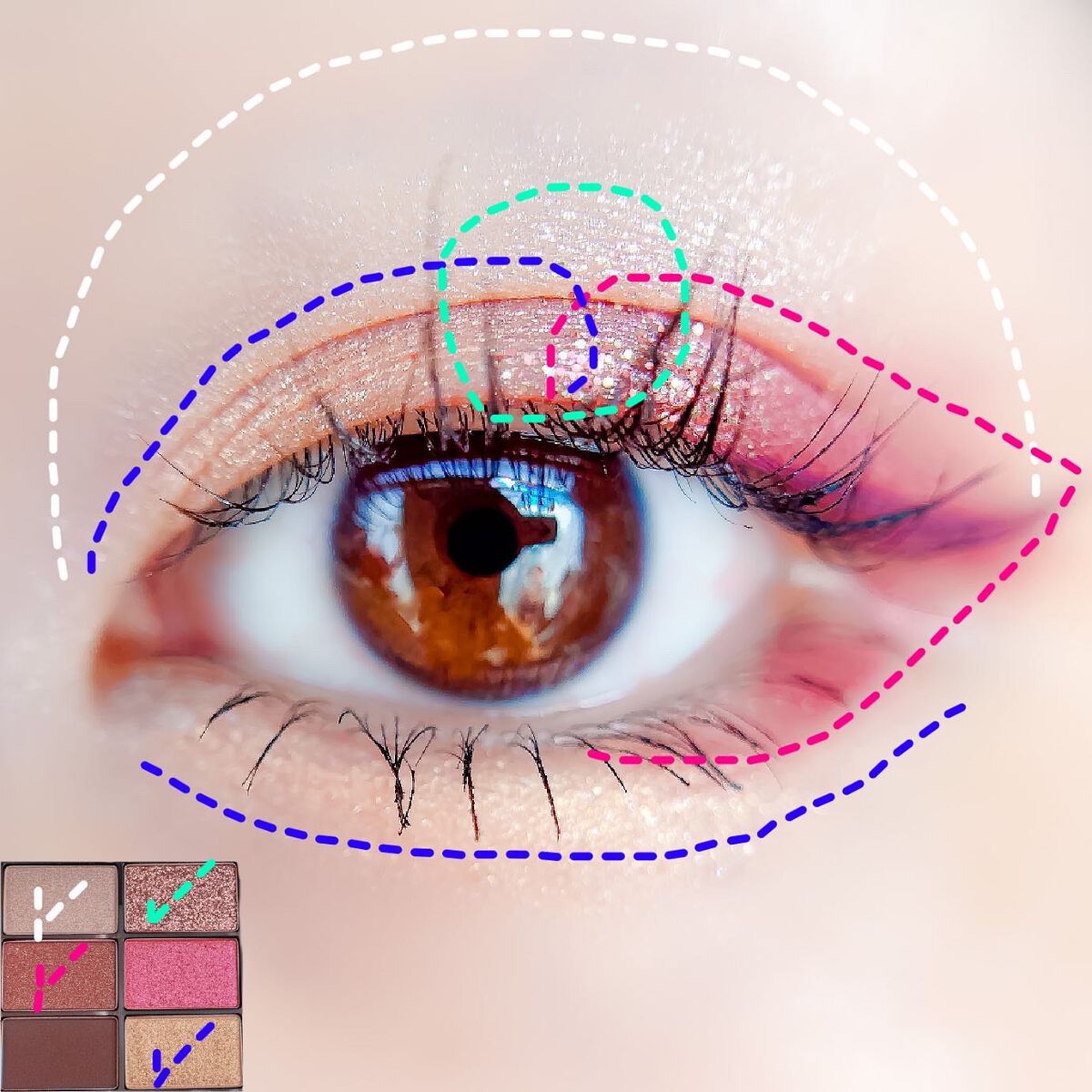 ディスコグラム アイパレット/shu uemura/アイシャドウパレットを使ったクチコミ（2枚目）