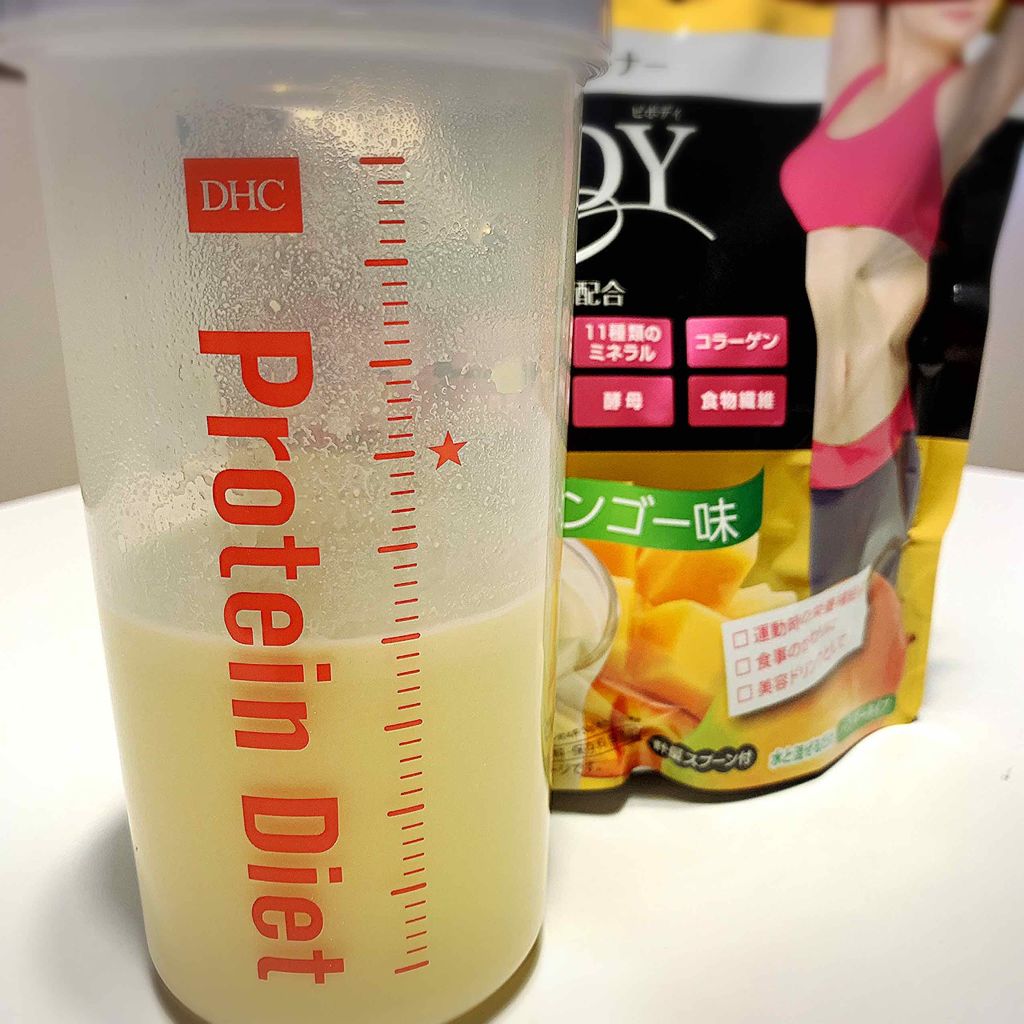 ＤＨＣプロテインダイエット美ＢＯＤＹ/DHC/その他プロテインを使ったクチコミ（1枚目）