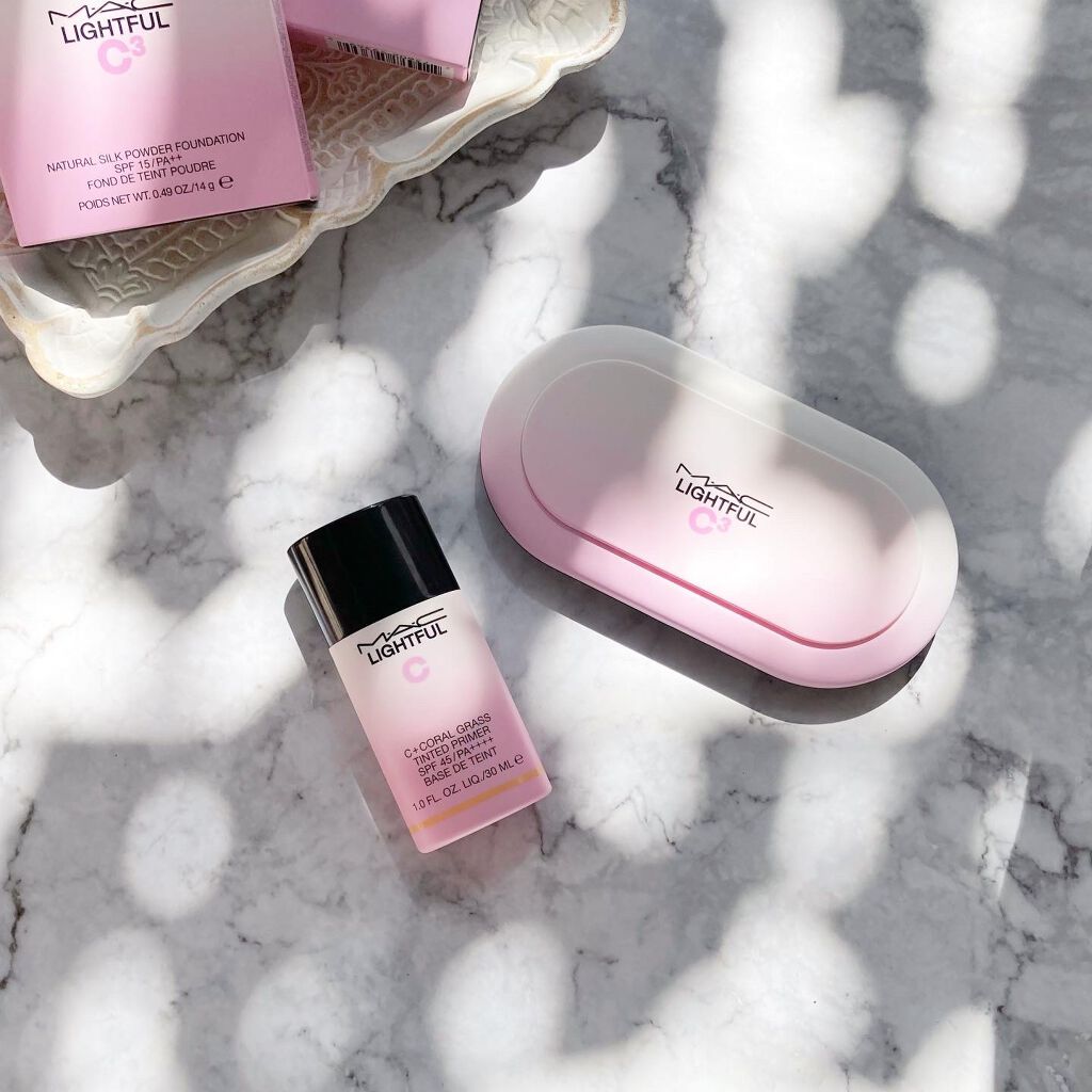 ライトフル Ｃ＋ティンティッド プライマーSPF45(PA++++)/M・A・C/化粧下地を使ったクチコミ（1枚目）