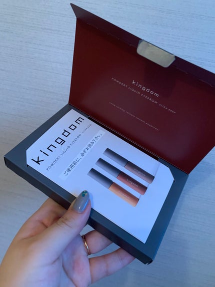 パウダリーリキッドアイブロウ ウルトラキープ /キングダム/リキッドアイブロウを使ったクチコミ(2枚目)