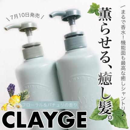 シャンプー/トリートメントR /CLAYGE/シャンプー・コンディショナーを使ったクチコミ(1枚目)