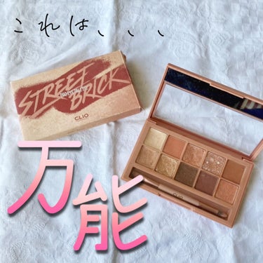 プロ アイ パレット 04 STREET BRICK/CLIO/アイシャドウパレットを使ったクチコミ（1枚目）