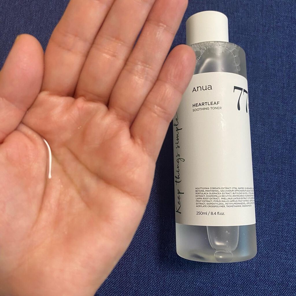 ドクダミ 77 スージングトナー/Anua/化粧水を使ったクチコミ（3枚目）
