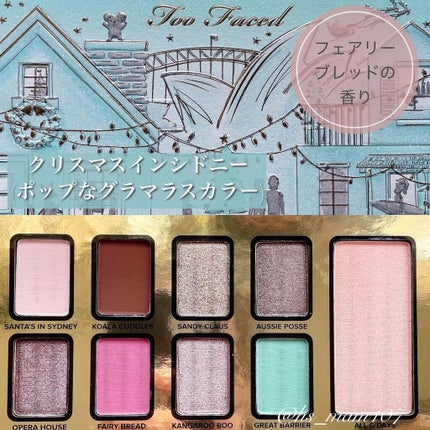 クリスマス アラウンド ザ ワールド メイクアップコレクション/Too Faced/メイクアップキットを使ったクチコミ(5枚目)