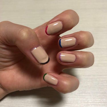 ネイルホリック Nude color BE300/ネイルホリック/マニキュアを使ったクチコミ（2枚目）