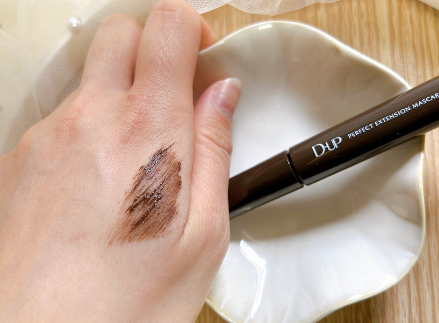 パーフェクトエクステンション マスカラ for カール/D-UP/マスカラを使ったクチコミ(8枚目)