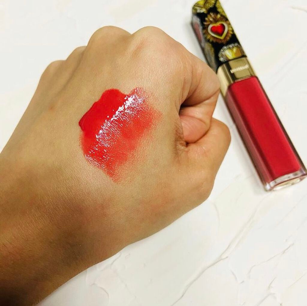シャイニッシモ ハイシャインリップラッカー/DOLCE&GABBANA BEAUTY/口紅を使ったクチコミ(3枚目)
