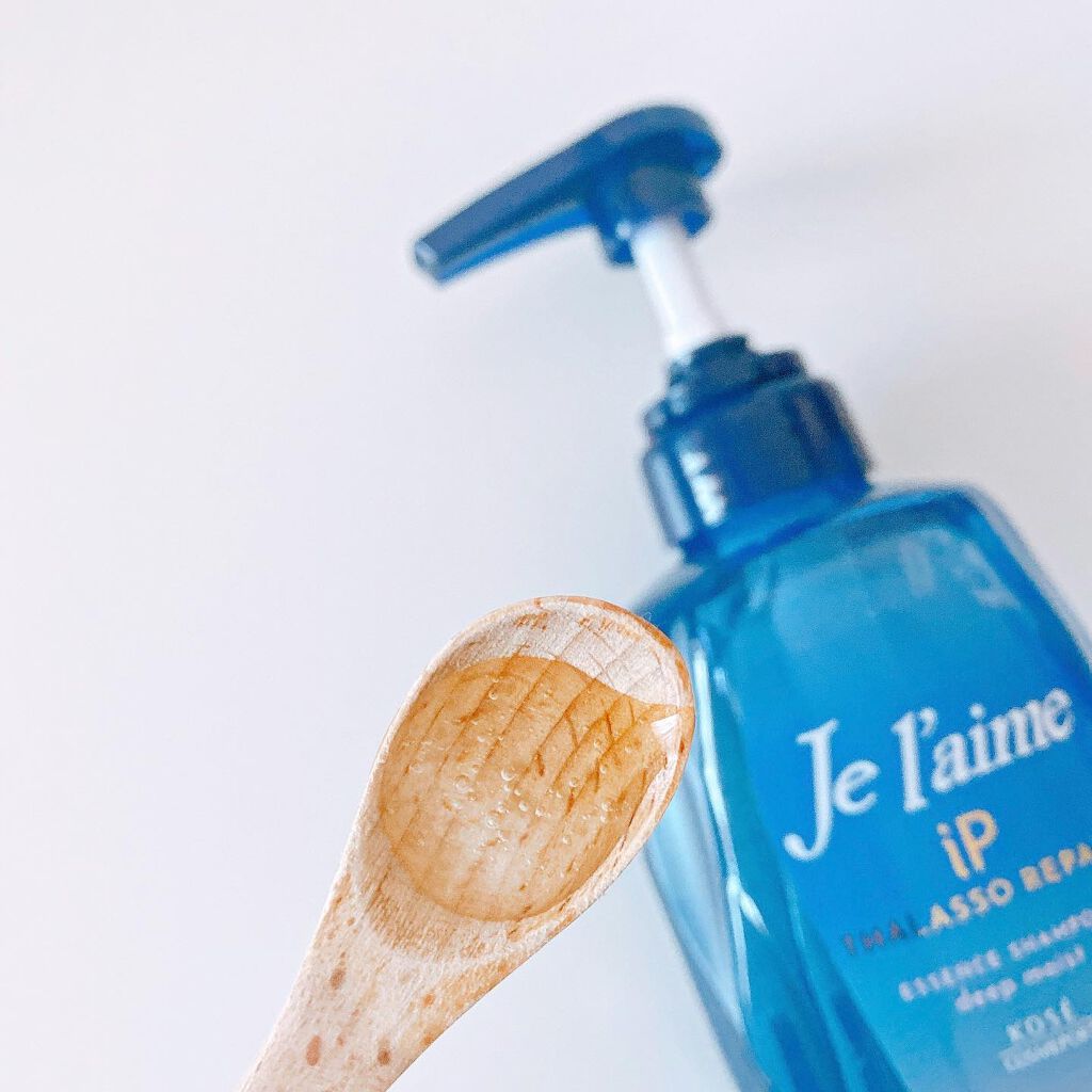 iP タラソリペア 補修美容液シャンプー/補修美容液トリートメント (ディープモイスト)/Je l'aime/市販シャンプーを使ったクチコミ(2枚目)
