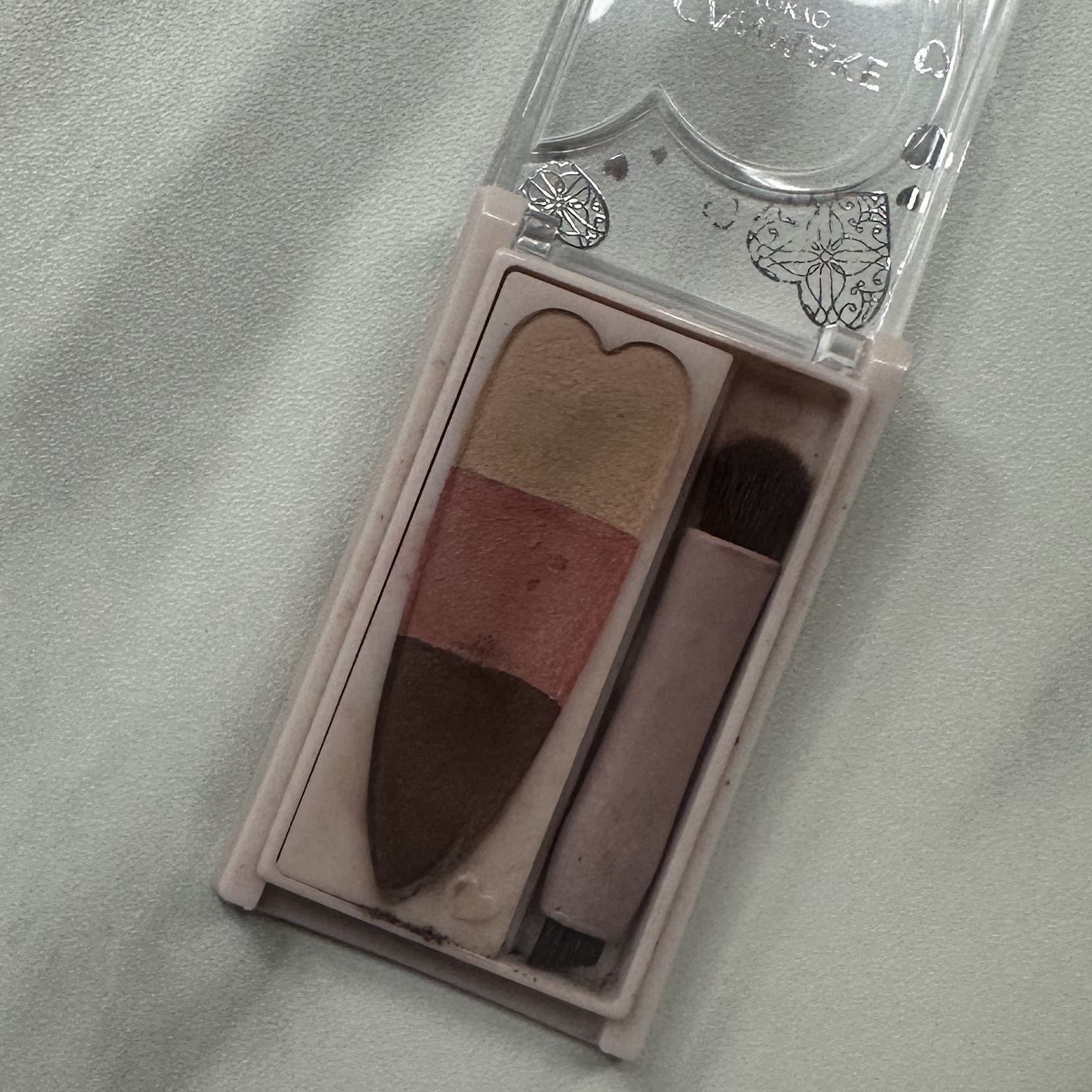 ミックスアイブロウカラー C01 チャームピンク/キャンメイク/パウダーアイブロウを使ったクチコミ（2枚目）