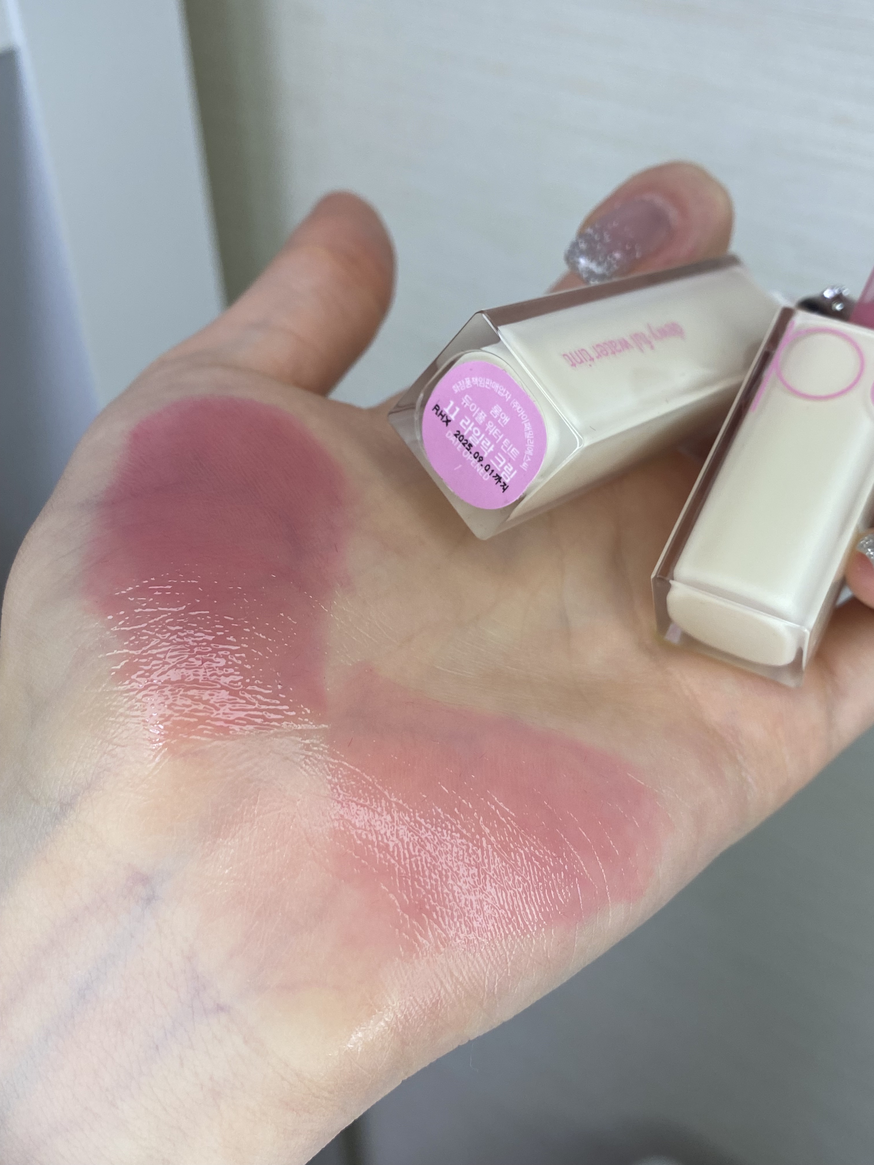 デュイフルウォーターティント/rom&nd/リップティントを使ったクチコミ（2枚目）