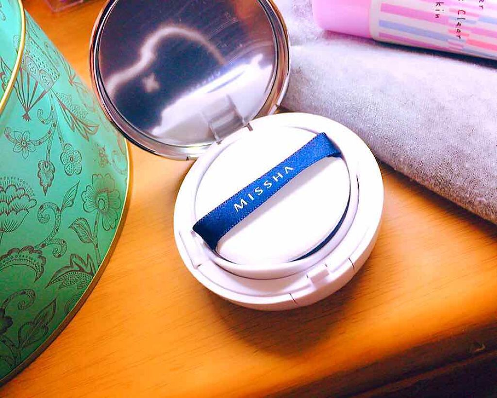 M クッションファンデーション(マット)/MISSHA/クッションファンデーションを使ったクチコミ(2枚目)