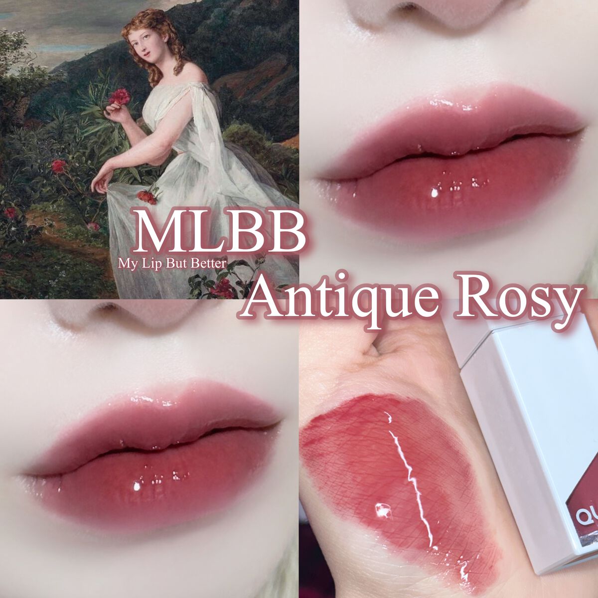 ザグラスタトゥーティント/QUA-T/リップティントを使ったクチコミ(1枚目)