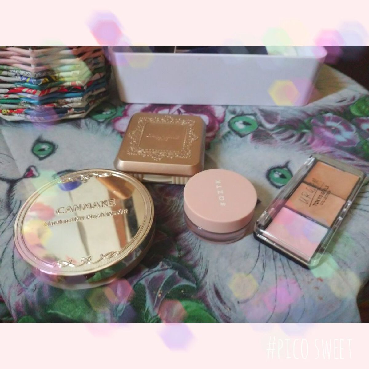 シングルカラーチーク 08 ピンクモーブ/aZTK/パウダーチークを使ったクチコミ（1枚目）