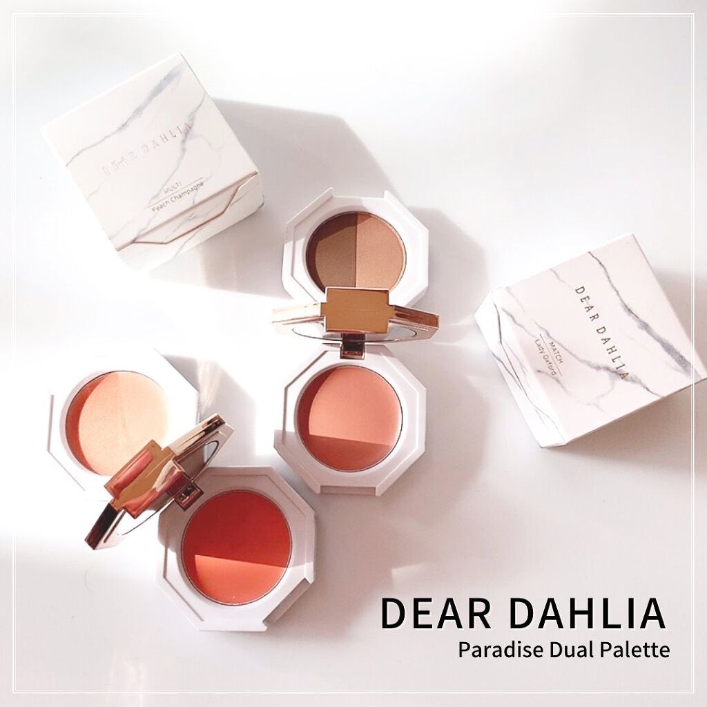 パラダイス デュアルパレット/DEAR DAHLIA/マルチパレットを使ったクチコミ(1枚目)
