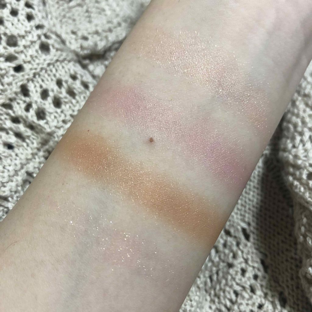 プレイカラー アイシャドウ ピーチファーム【生産終了】/ETUDE/アイシャドウパレットを使ったクチコミ（2枚目）