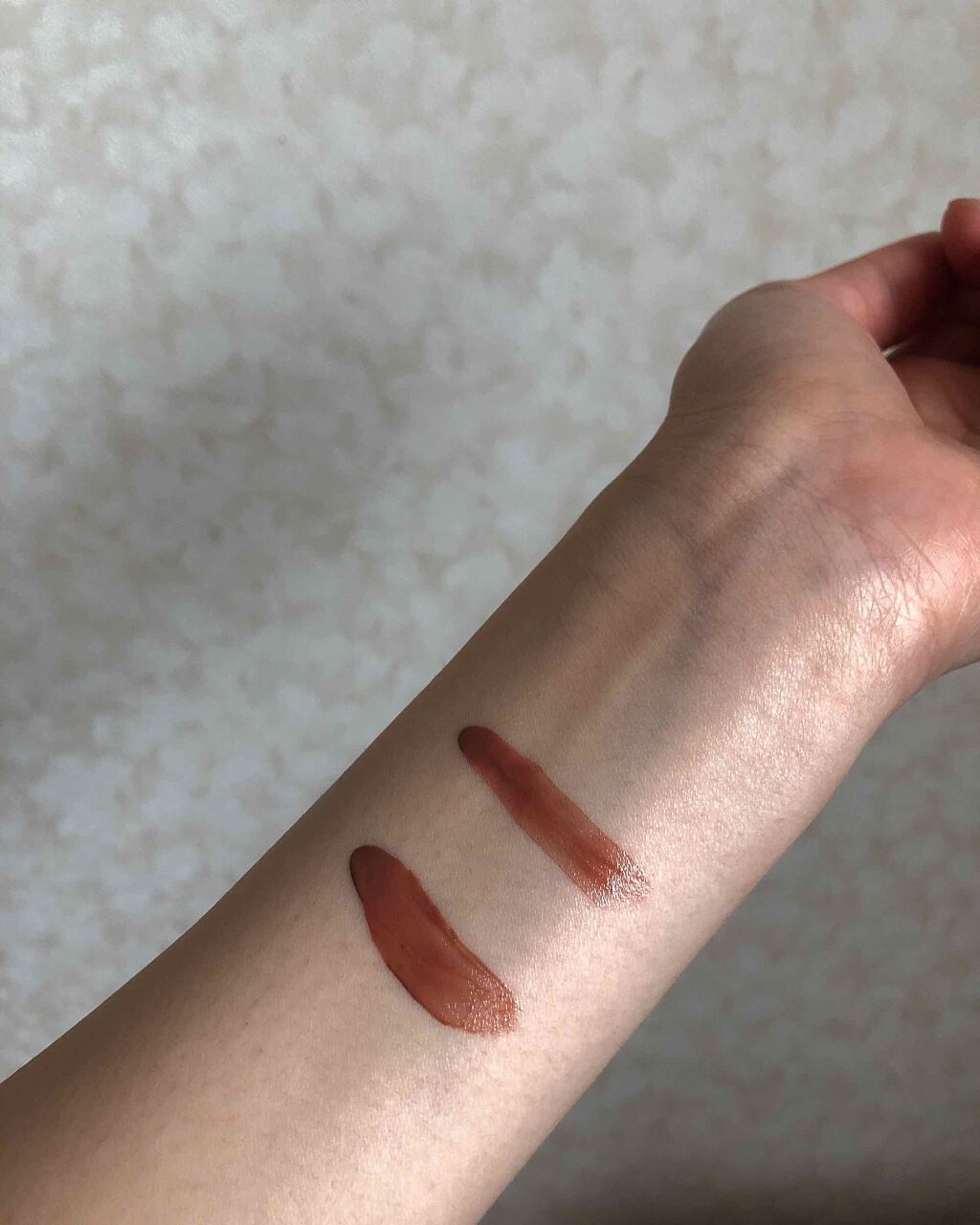 ルージュ ピュールクチュール ヴェルニ ヴィニルクリーム/YVES SAINT LAURENT BEAUTE/口紅を使ったクチコミ(3枚目)