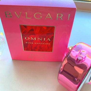 BVLGARI オムニア ピンク サファイヤ オードトワレのクチコミ「皆さんこんにちは🌞

今日紹介するのは香水でございます😚

ブルガリ オムニア ピンクサファイ.....」（1枚目）