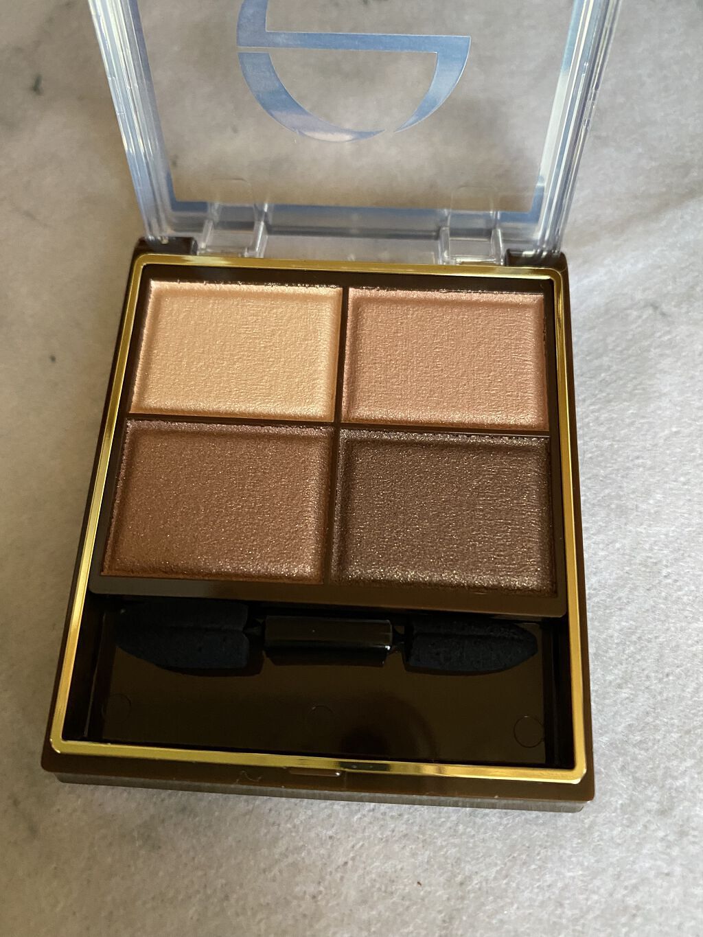 スキニーリッチシャドウ/excel/アイシャドウパレットを使ったクチコミ（2枚目）