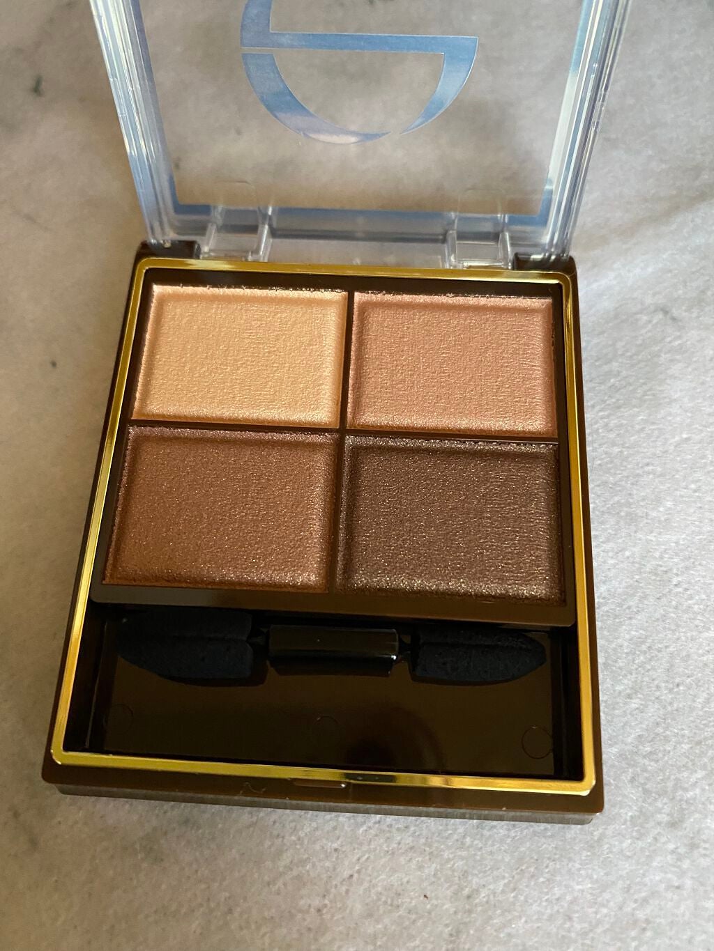 スキニーリッチシャドウ/excel/アイシャドウパレットを使ったクチコミ(2枚目)