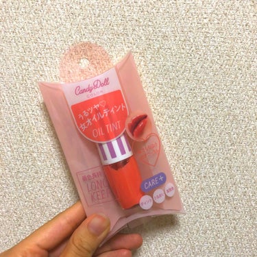 何個か前のセルレでの購入品で軽く紹介したらこのCandyDollのオイルティントリップ💄💕
優秀すぎたので紹介します🎶

★CandyDoll オイルティントリップ コーラル [1050+税→484]
