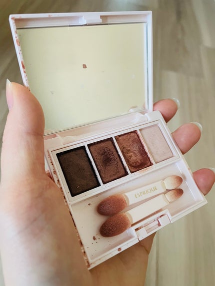 メロウ フィーリング アイズ/ESPRIQUE/アイシャドウパレットを使ったクチコミ(1枚目)