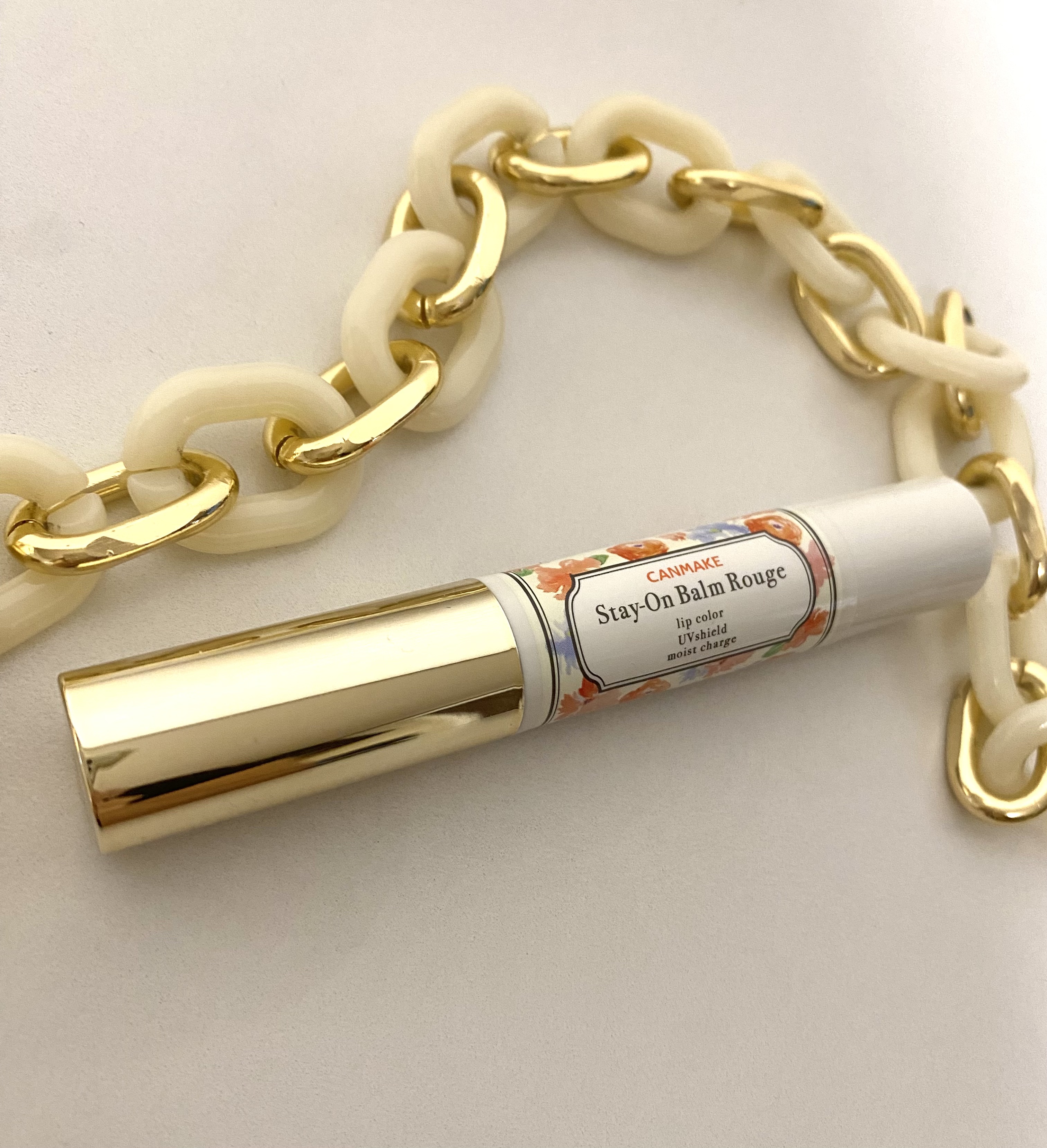 ステイオンバームルージュ（ティントタイプ）/キャンメイク/リップティントを使ったクチコミ（1枚目）