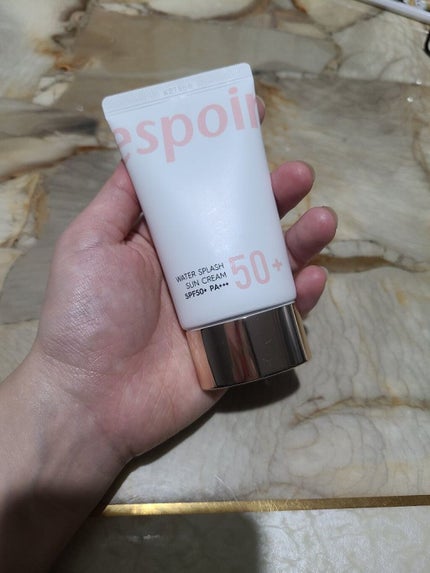 ウォータースプラッシュサンクリーム/espoir/日焼け止め・UVケアを使ったクチコミ(1枚目)